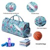 Original Floral Water Resistant Duffel Bag Gym bag Weekender Travel