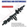 NYXOVA 10 in 1 Police Utility Belt Black Law Enforcement