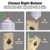 Jet Torch Lighter, Refillable Butane Gas Lighter (Requires Long Nozzle