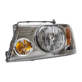 TYC Left Headlight Assembly Compatible with 2004-2008 Ford F- Series Pickup (Hvy Dty)