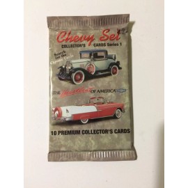 Chevy Set Collectors Cards The Heartbeat Of America Series 1 One Unopened Pack