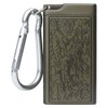 prendre PR-HY909 Portable Ashtray with Carabiner, Metal Lid Included, Small,