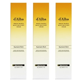 Dalba White Truffle Moist Recovery Cream 60g 3pcs / 달바 화이트 트러플 모이스트 리커버리 크림 60g 3개