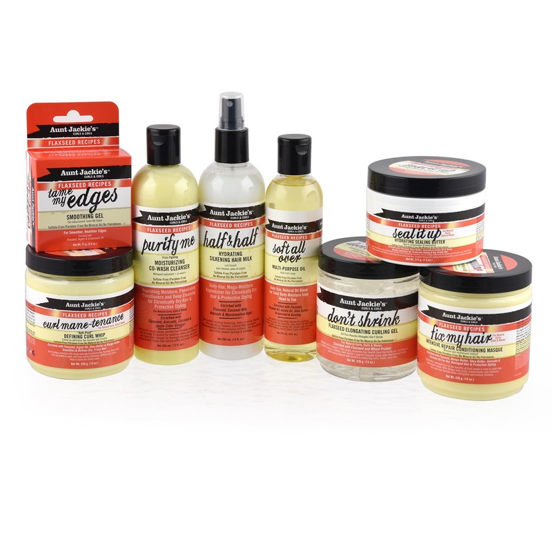 Aunt Jackie's Flaxseed Recipes Don't Shrink Elongating Hair Curling Gel