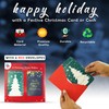 Christmas Money Wallets with Envelopes, Cute Santa Designs with Beautiful