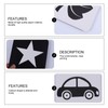 TOYANDONA High Contrast Baby Flash Newborn Black White Visual Stimulation