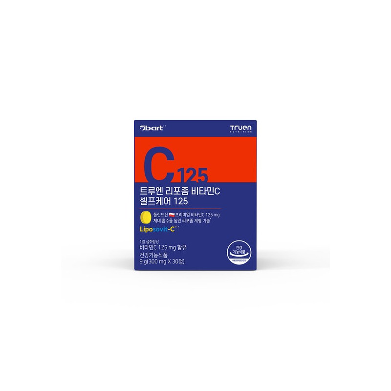 Truen Liposome Vitamin C Self-Care 125 (30 tablets) 1 Box
