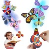 VERALY.MX 15 Mariposas Voladoras Mágicas Regalo Libro Tarjetas Liga Elastica