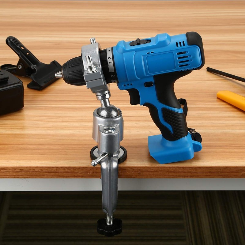 OCGIG 360 Degree Bench Clamp Vises Grinder Holder Electric Drill