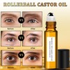 Anti-Wrinkle eye oil organic cold pressed castor oil roll on
