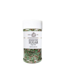 India Tree Jingle Mix Sparkling Sugar, 3.5 oz
