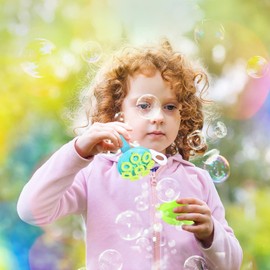 Bubble Wands for Kids,Funny Bubbles Making Toys | Bubble Maker for Outdoor Fun, Funny Bubbles Making Toys Enjoy Summer Bubble Toys, Trumpet Bubble Wand