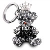 ギャルソン DAD クリスタル ベア キーリング 【クイーン】 シルバー SA821-01 D.A.D