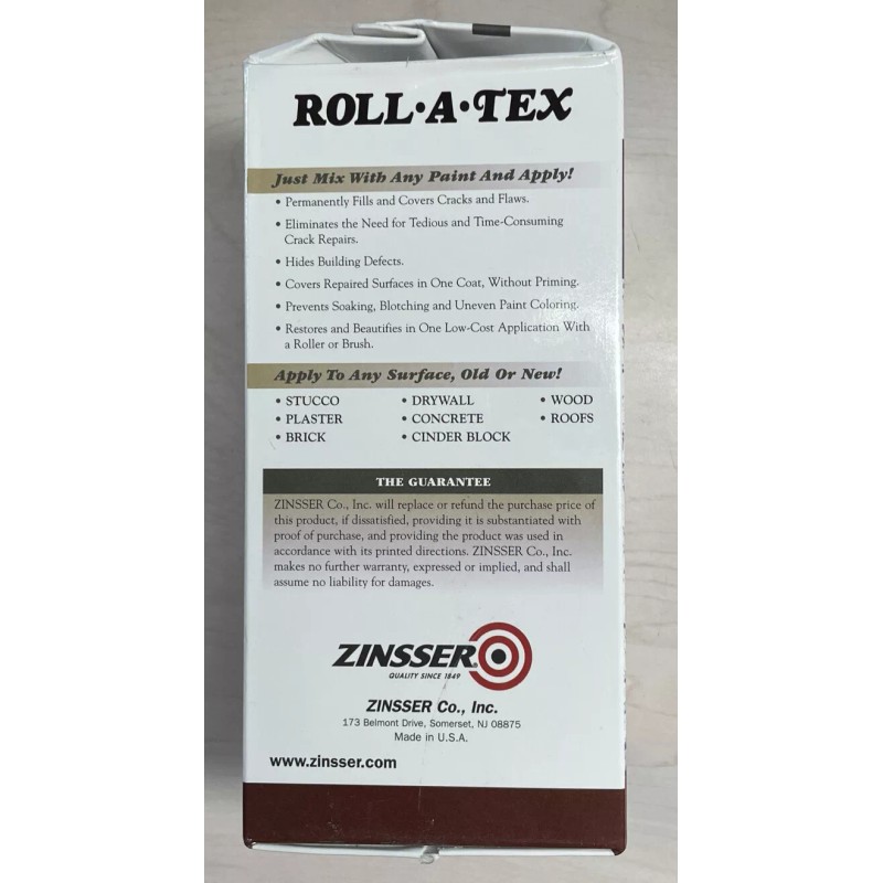Zinsser 1-Lb. Roll-A-Tex Medium Texture Additive -22233