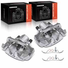 A-Premium Disc Brake Caliper Assembly with Bracket Compatible with Select Ford, Mazda & Mercury Models - Escape 2001-2007, Mariner 2005-2006, Tribute 2001-2006 - Front Driver and Passenger Side