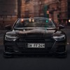 2 x EU Number Plate Sticker Film Car Black (R059