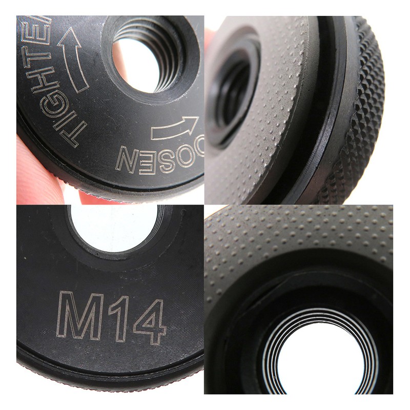 Angle Grinder Flange Nut Self Locking M14 45mm 40Cr Quick