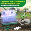 Upgrade Seedling Starter Trays with Grow Light, 80 Cell Seedling