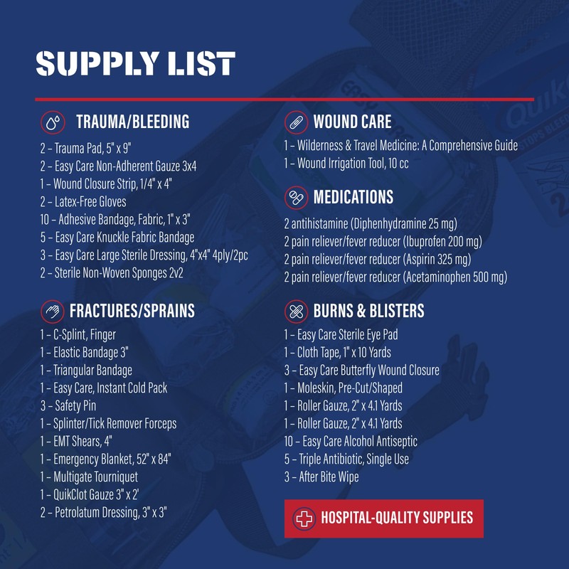 Adventure Medical Molle Bag Trauma Kit 2.0 (Khaki Bag)