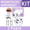 B&Q Magnetic Eyelashes, 2 Pairs, Magnetic Eyelashes, Natural Look, Two