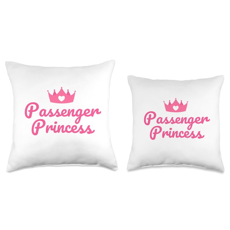 Princess passenger, Passenger princess Throw Pillow