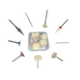 Polishing Head for JOIRACK Polishing Machine,3/32“ 2.35mm Drill Bit with 11-Piece Head Kit & Travel Case