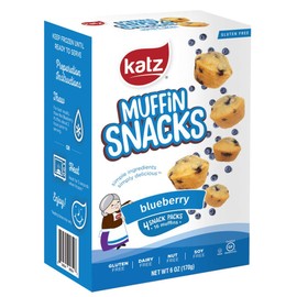 Katz Gluten Free Muffin Snack Variety Pack | Dairy Free, Nut Free, Soy Free, Gluten Free | Kosher (3 Packs of 4 Muffins, 11 Ounce Each)