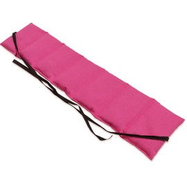 Cherry Stone Cushion 7 Chamber with Ribbon 65 x 15 cm Pink Heat Cushion Back Grain Cushion
