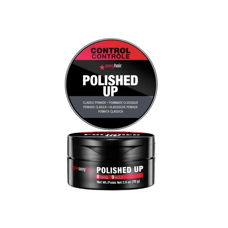 Sexy Hair Style Polished Up Pomade Classic Polished Styles Adds