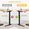 2 Pack Steel Magnetic 14-Inch Cable Management Channels for Under