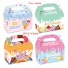 Ice Cream Goodie Boxes, Pack of 12 Paper Gift Boxes