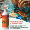 Stained Glass Finishing Compound - Glass Polishing Compound, for Stained