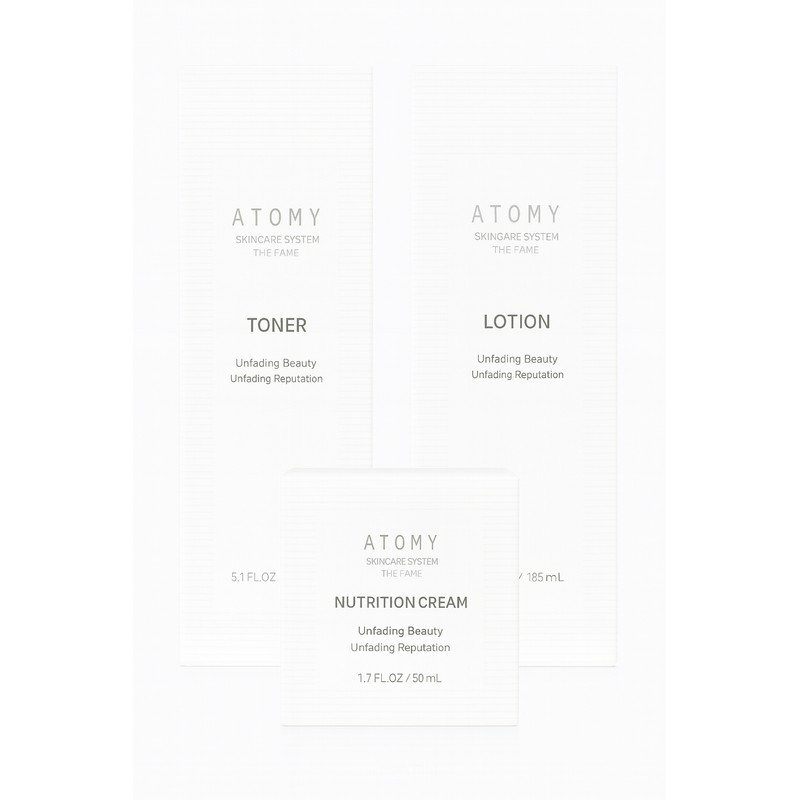 Atomy The Fame Toner + Lotion + Nutrition Cream +
