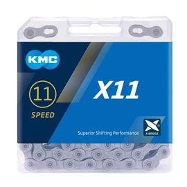 KMC Bicycle Chain X11 Chain [11 Speed] Gray Medium