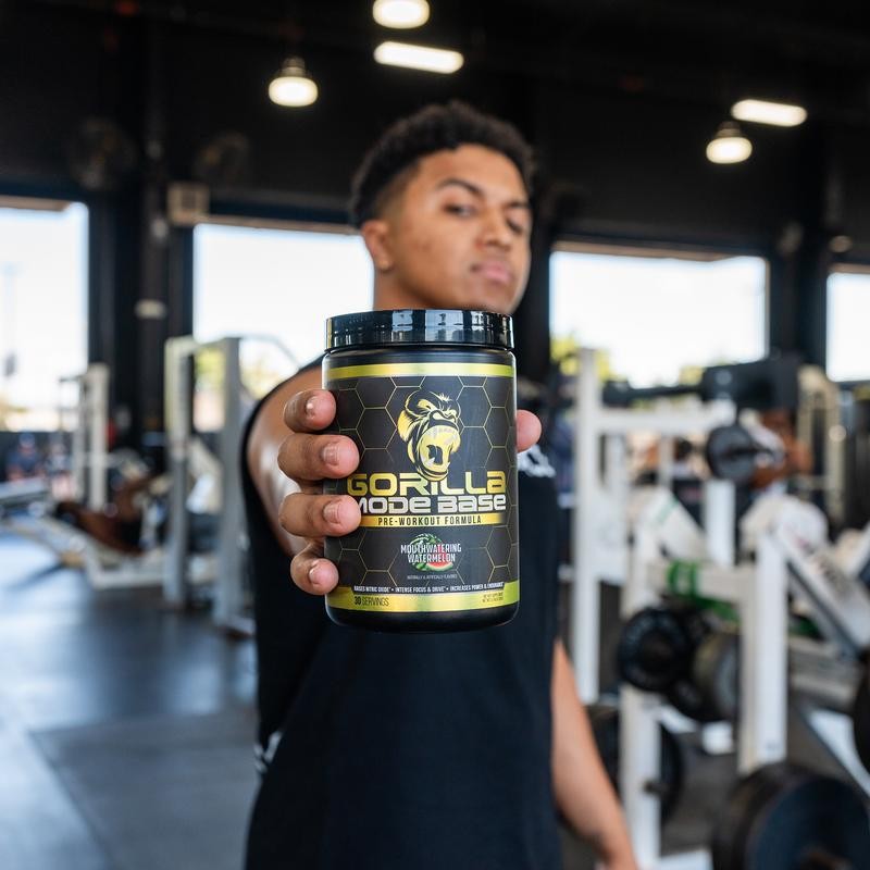 Gorilla Mode Base Pre Workout - Intense Focus & Energy,