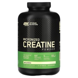 Optimum Nutrition Micronized Creatine Powder, Unflavored, 1.32 lb (600 g)