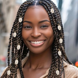 DOPENSPI 10PCS Shell Hair Clips, Boho Shell Hair Rings Seashell Hairs Clips Head Accessories Shells Braid Accessories for Hairs Shells Braid Accessorie for Women Braids DIY