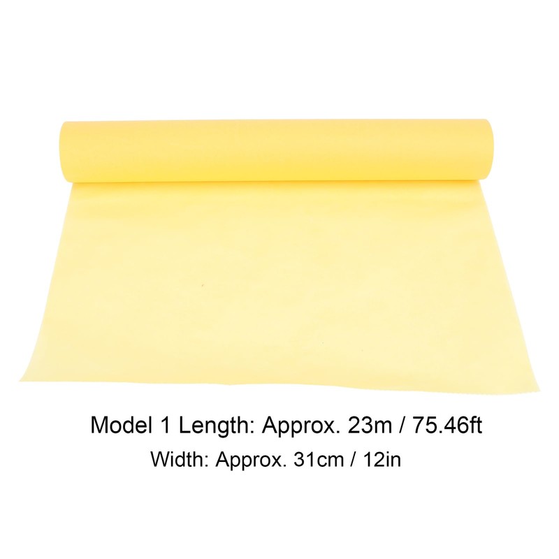 Tracing Paper Roll, 12 Inch 25/50 Yards Yellow Trace Paper