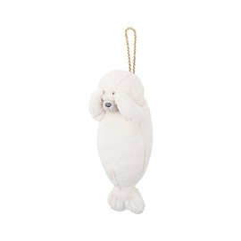 Livheart 97122-12 Mascot Pouch, Kubinekko Seal (Total Length: Approx. 8.1 inches (20.5 cm), Key Chain, Key Chain