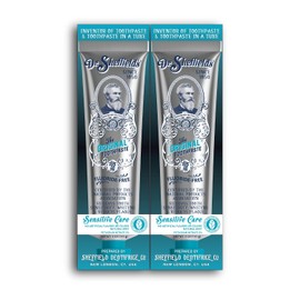 Dr. Sheffield Certified All Natural Toothpaste - FOR SENSITIVE TEETH - 5 OZ