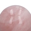 Pink Crystal Ball 2 Inch Natural Rose Quartz Sphere Ball
