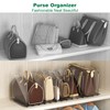 MEKEET Purse Organizer, Acrylic Purse Organizer For Closet, 26 Inch