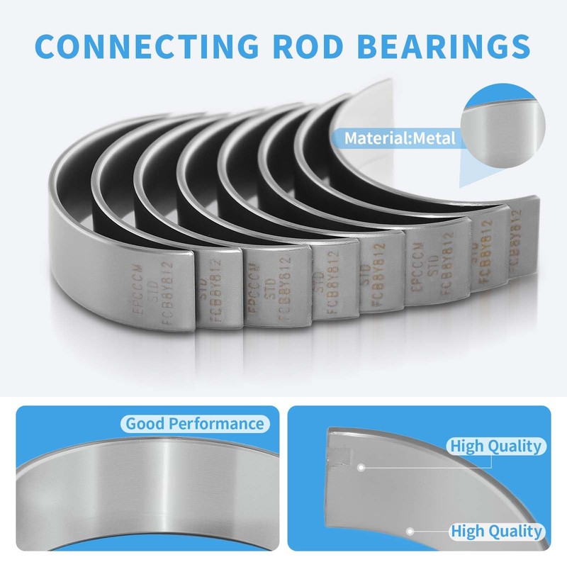 EPChunMi 8PCS 23060-2E005 Connecting Rod Bearings Set for 2013-2021 Hyundai