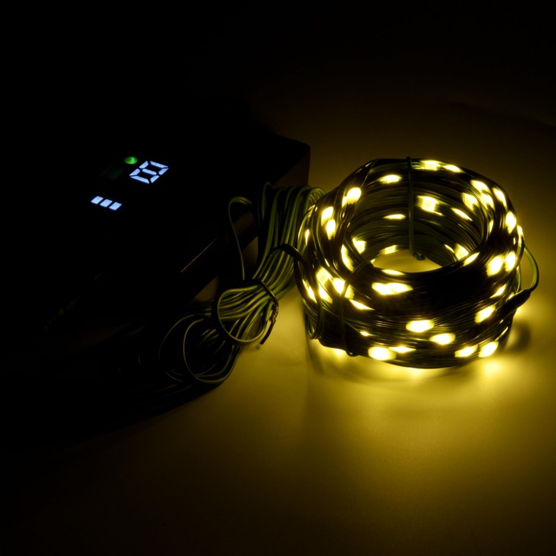 Karlling Solar String Lights Outdoor Waterproof,200 LEDs Solar Fairy Lights