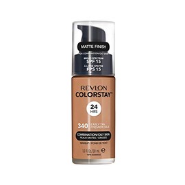 Revlon Base de Maquillaje ColorStay Make Up Cutis Mixto/Graso, Early Tan, 30 ml