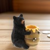 Distinctive Designs Black Bear Honey Pot Planter (Mini - 3"