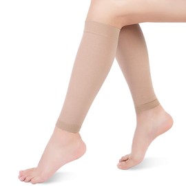 Yosoo Health Gear Compression Calf Sleeves, Compression Stockings with Medical Gradient Compression, 20-30mmHg Footless Calf Compression Socks for Shin Splint, Varicose Vein, Edema, Women & Men