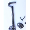 Cast Iron Cabin Hook - Black Antique (6") 150mm for