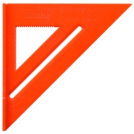 IRWIN Tools Rafter Square, Hi-Vis, 8-Inch (1794466), Orange