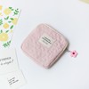 サニタリーポーチ 小さめ かわいい 生理用品 収納 ナプキン ポーチ サニタリーケース（ピンク）